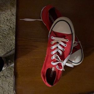Red converse